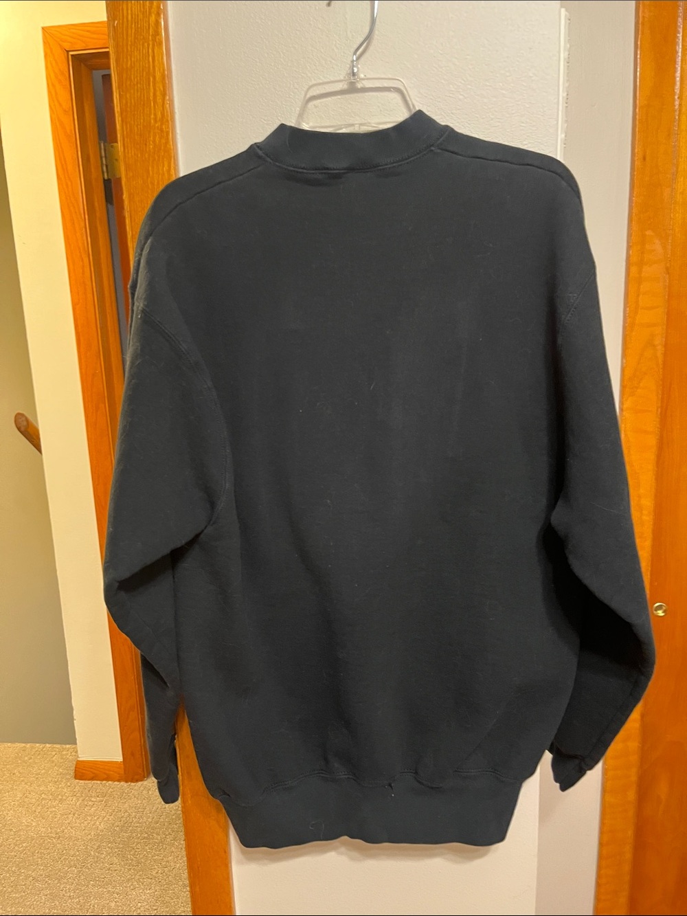 Chicago Bulls Black Crewneck Sweatshirt by Chicago Bulls - Picture 2 of 2